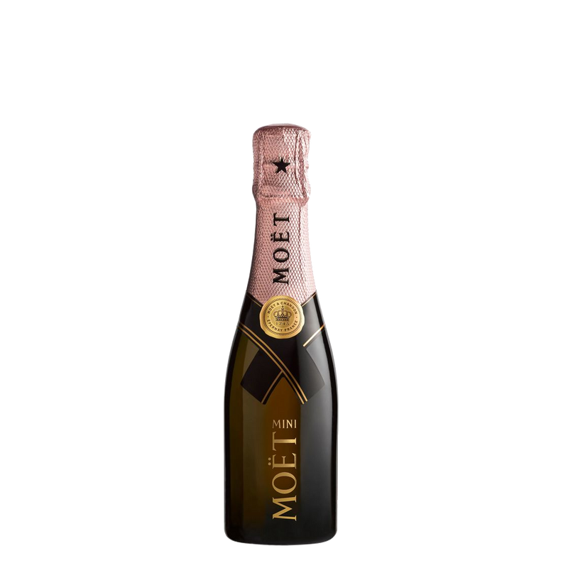 Moët & Chandon Rosé Impérial Mini Bottle (0.2 Liter Bottle)