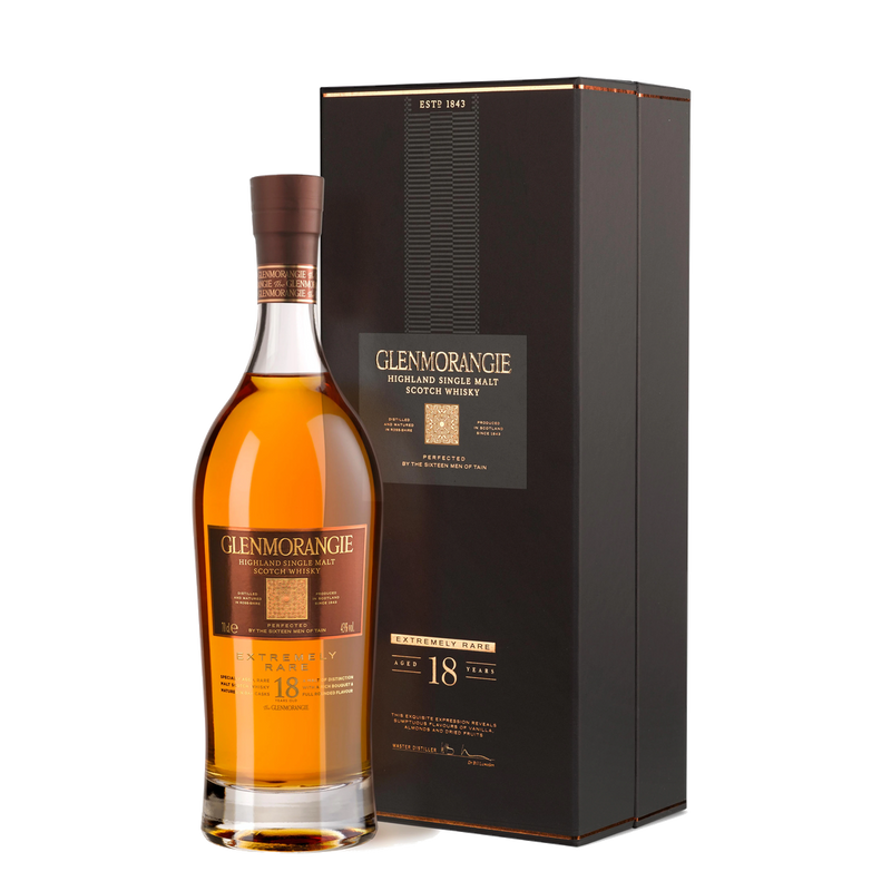 Glenmorangie 18 Year Old Whisky in Gift Box
