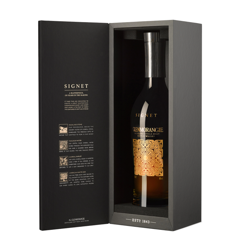 Gift Signet Whisky Box – in Glenmorangie Champagnemood
