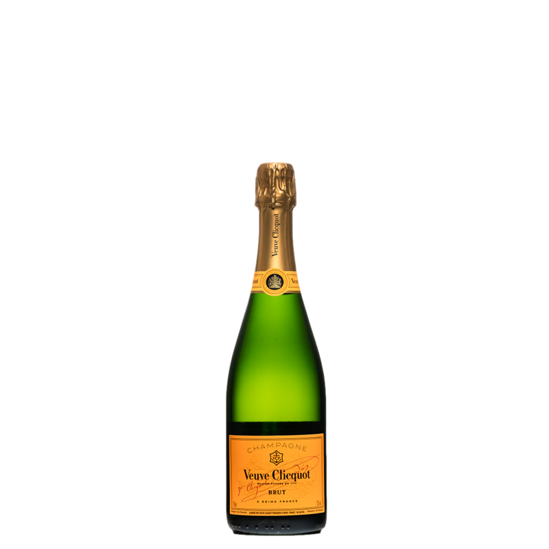 Yellow Champagnemood Clicquot Label Brut Veuve –