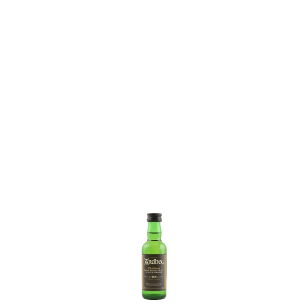 Ardbeg Ten Year Old Whisky Mini Bottle (.05 Liter Bottle)
