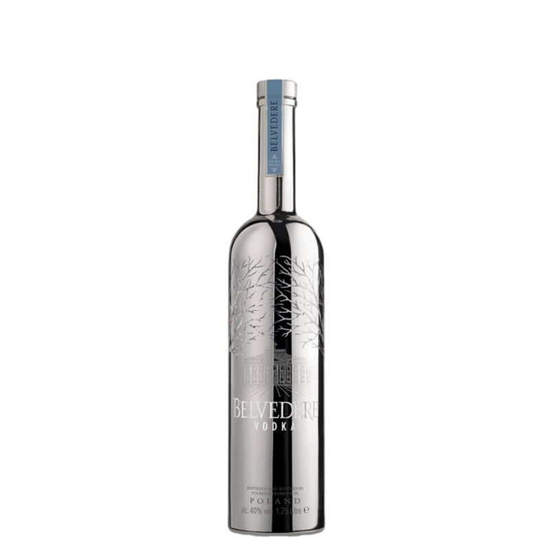 Belvedere Vodka Bespoke Silver Sabre Magnum (1.75 Liter Bottle)