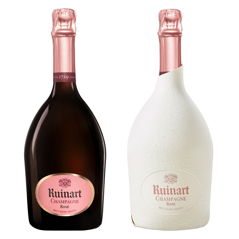 Ruinart Brut Rose Second Skin NV (750ML), Sparkling Rose, Champagne Blend